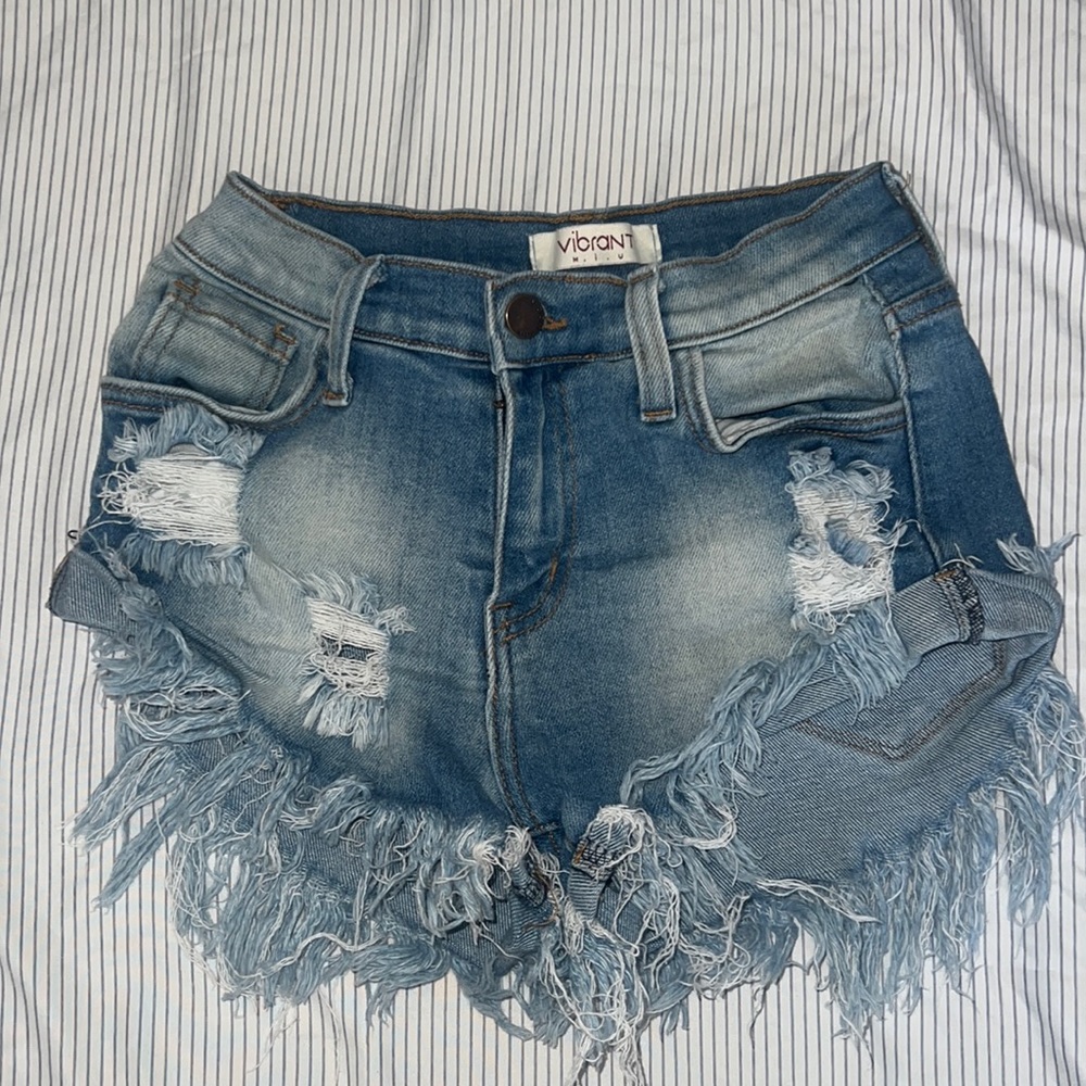 Jean shorts (very stretchy)